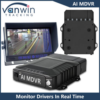 AHD 1080P 8CH 4G GPS 모바일 DVR 내장 ADAS DSM BSD 알고리즘 인공지능