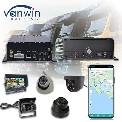4CH GPS 4G 와이파이 모바일 DVR 풀 HD 1080P 자동차 카메라 HDD Mdvr 버스 밴 트럭 차량