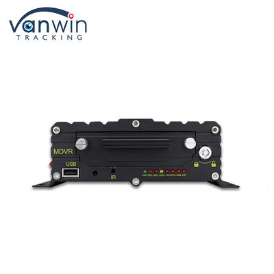 ADAS DMS BSD AI 차량 함대 카메라 자동차 8CH 와이파이 GPS 4G 라이브 뷰 모바일 DVR 자동차
