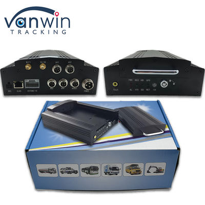 4채널 HDD SSD 모바일 DVR 1080P 4G 와이파이 GPS MDVR 차량 카메라 자동차 CCTV 시스템