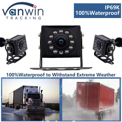 보안 IP69K AHD 보안 카메라 12 IR 야간 시각 후면 차량 자동차 CCTV 카메라