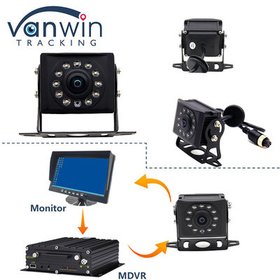 보안 IP69K AHD 보안 카메라 12 IR 야간 시각 후면 차량 자동차 CCTV 카메라