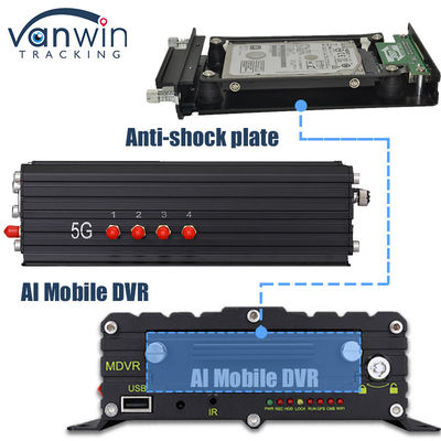 8CH AI ADAS DMS BSD 모바일 DVR HDD MDVR 2TB 지원 차량 추적 플랫폼 차량 DVR