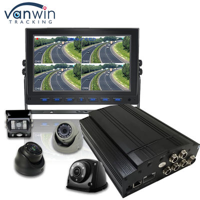 4CH 4G HDD 모바일 DVR GPS 와이파이 라이브 비디오 자동차 CCTV DVR 트럭 Cmsv6 시스템