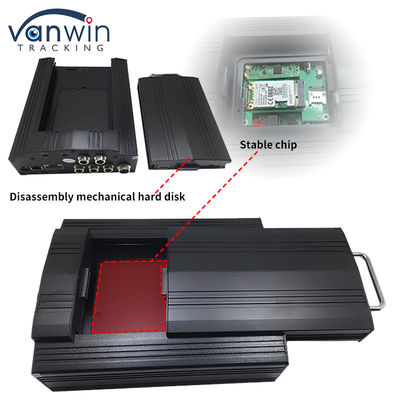 4CH 4G HDD 모바일 DVR GPS 와이파이 라이브 비디오 자동차 CCTV DVR 트럭 Cmsv6 시스템