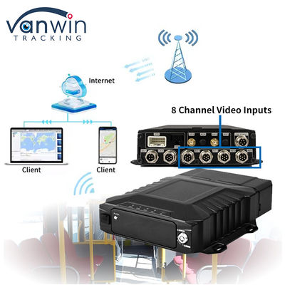 8 채널 4G 와이파이 1080P HDD 모바일 DVR 차량 감시 AHD 실시간 Mdvr