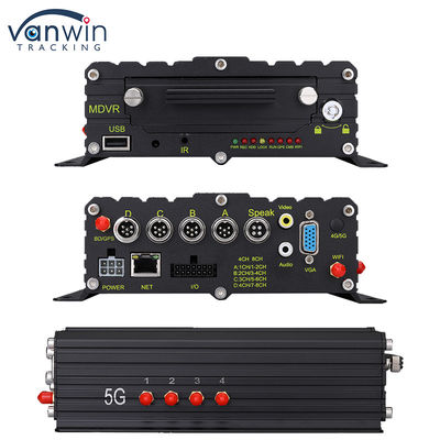 8CH 1080p 4G AI 모바일 DVR ADAS DMS BSD 카메라 시스템 GPS 모바일 DVR 트럭