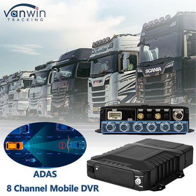 8CH 1080P Ai HDD 모바일 DVR 실시간 모니터링 및 추적 4G Ai Adas DMS MDVR CCTV 시스템
