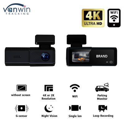 4K 미니 대시캠 풀 HD 1080P 자동차 DVR IPS 대시캠 HD 나이트 비전 대시캠 가젯 자동차