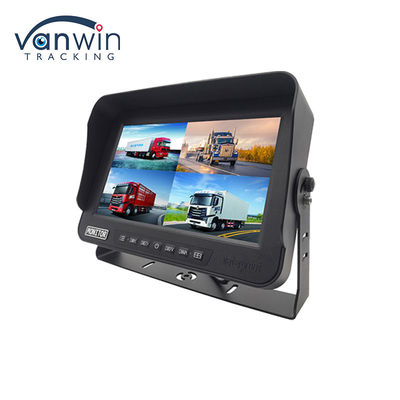 101인치 AHD 1080P MDVR 모니터 4채널 풀 HD 방수 스플릿 디스플레이 모니터 차량용