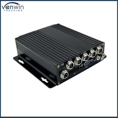 4CH 1080P 듀얼 SD 카드 모바일 DVR 4G GPS1080P 차량 GPS 기능 12개월 보증
