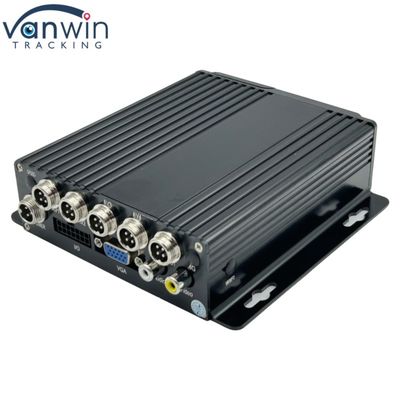 4G GPS MDVR 4 CH SD 카드 비디오 레코더 차량 안전 모니터링을 위한 듀얼 카드 듀얼 대기 상태