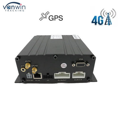 쉽게 설치 4CH MDVR 4G 와이파이 GPS 지원 모니터링 택시 트럭 버스 카메라를 위한 모니터링