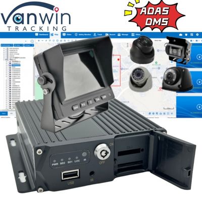 첨단 인공지능 차량 모니터링 시스템 1080P 4 채널 MDVR 운전 보조