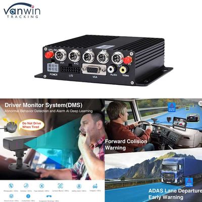 8CH SD DVR 4G GPS ADAS DMS AI MDVR 1080P H.265 모바일 DVR 대시캠 레코더 GPS 모바일