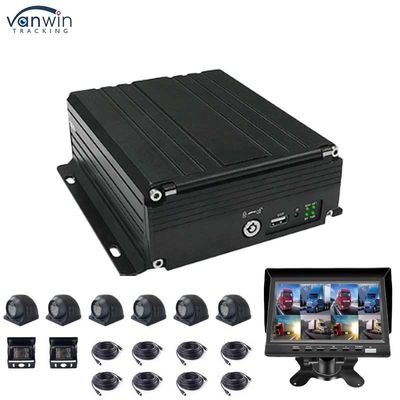 GPS1080P 8CH AI ADAS DMS 모바일 DVR 4G HD 지원 OEM HDD SSD MDVR 트럭 버스 차량 비디오 레코더