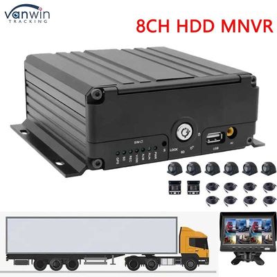 H.264 8 채널 MNVR 4G 와이파이 옵션 차량 GPS 추적기 차량 지원 OEM