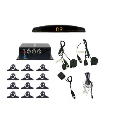 자동차 역동 보조Auto Parktronic LED 주차 센서 16 센서 역전환 자동차 주차 모니터 감지 시스템 백라이트