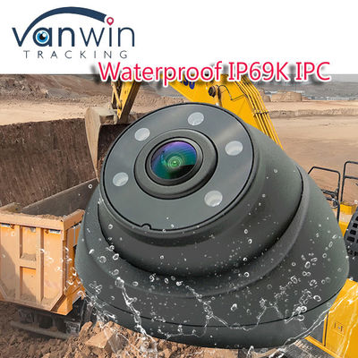 방수 IP69K 개인 폼 1080P AHD IPC 버스 트럭 자동차 실내 돔 카메라 감시 카메라