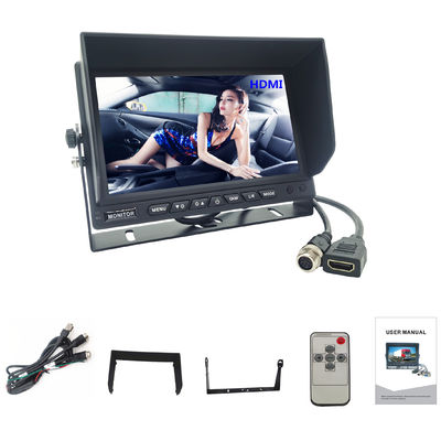 7인치 고해상도 1024x600 해상도 자동차 TV 모니터