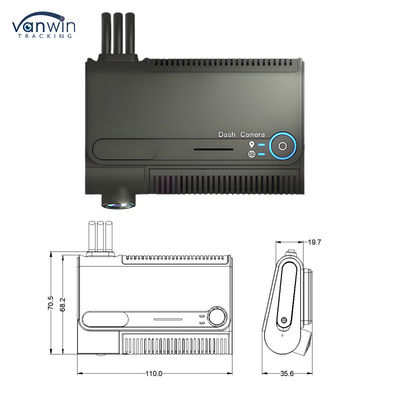 지능형 와이파이 AHD 비디오 녹화 4G MDVR 하이브리드 4CH 차량 카메라 IPC CMSV6 앱 원격 제어 자동차 블랙 박스