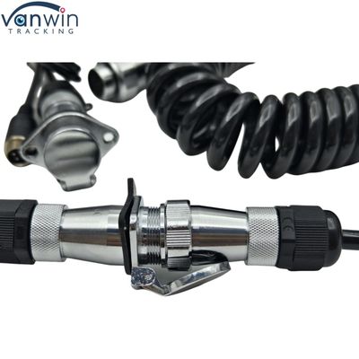 12V 전자 와이어 카메라 케이블 트럭 버스 트랙터 후방 카메라용 접촉 재료 구리 보호 등급 IP68