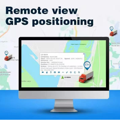 1080P 4채널 차량용 DVR (4G SIM, WiFi, GPS 지원) 차량/트럭 CCTV 카메라 시스템 DVR