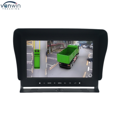 360도 서라운드 뷰 3D 대형 트럭 카메라 시스템 AI 사각지대 감지 트럭 버스 RV 차량 후진 보조