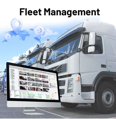 7인치 모니터 4G/GPS 방수 카메라 및 역지원 장치로 트럭용 전문 4CH 1080P MDVR - 모든 함대 관리 솔루션
