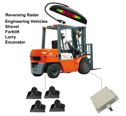 방수 24V 트럭 트레일러 버스용 주차 센서 시스템