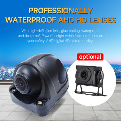 AI MDVR 서라운드 뷰 시스템, 4개의 어안 카메라, 야간 시야, 대형 차량용 고 프레임 속도 녹화