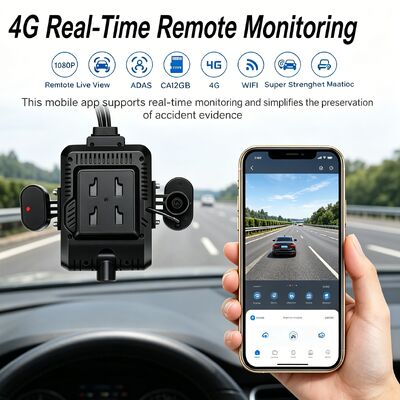 24V 4CH AI 대시 캠 키트 차량 보안 카메라 DVR DMS ADAS BSD 측면 카메라