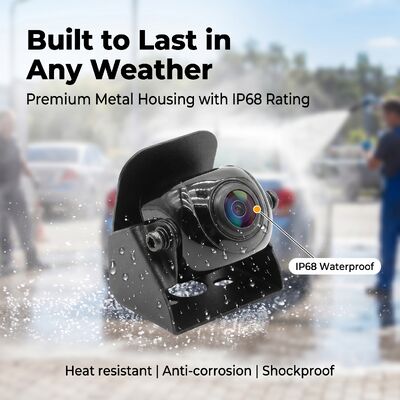 Mini Metal Shell High-Definition Large Angle Waterproof Truck Camera Reverse Camera