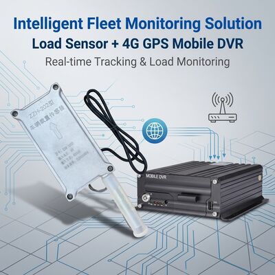 대량 화물 운송 텔레매틱스 4G AI 모바일 DVR 및 차량 규정 준수를 위한 동적 탑재 중량 센서