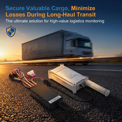 High-Value Mineral Transport Secure Truck Payload Sensor with Anti-Tamper GPS Tracking System