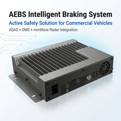 77GHz 밀리미터파 레이더 ADAS + DMS 및 4G/5G 연결 기능을 갖춘 AEBS 시스템 (차량 관제용)