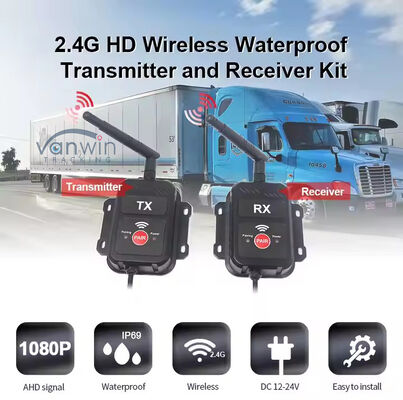 2.4G 무선 송신기 수신기 AHD 트럭 버스 트럭 카메라 송신기 무선 장치에 적합