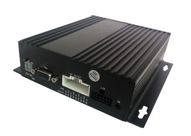 4CH는 디지털 방식으로 비디오 녹화기 1080P GPS 와이파이 4G MDVR, RJ45의 내부통신기 SD 구멍 VGA를 가진 이중으로 합니다