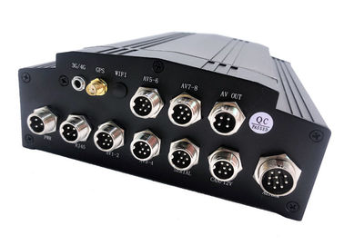 RJ45 4G 모바일 DVR 아날로그 카메라 4 채널 2.5" SATA 디지털 비디오 레코더