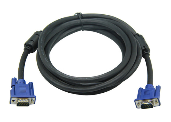 CCTV 시스템을 위한 말레 8 밀리미터에 대한 VGA 케이블 남자이 에 대한 고속도 비디오 15PIN VGA