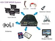 4 Channels Full HD car black box dvr / 4G MDVR night vision for Vehicles
