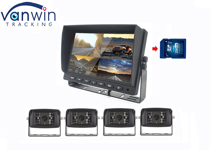 7인치 4인치 자동차 화면 및 후면 카메라 트럭 RV용 LCD 디스플레이 레코더
