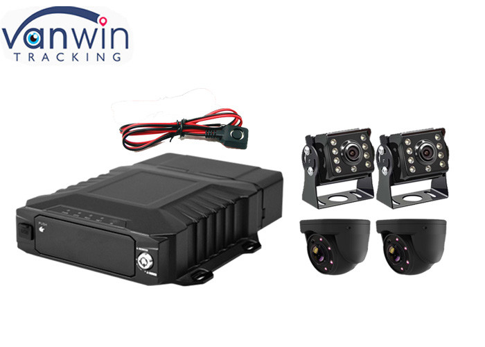 3G 4G GPS 와이파이 G 센서 옵션 4CH SD HDD 모바일 DVR 솔루션