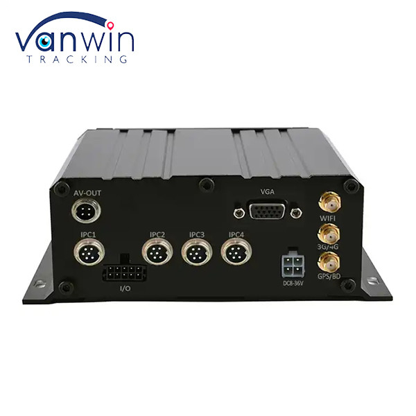 H.264 HDD 1080P 4CH MNVR 트럭 버스 리모컨 3G 4G GPS 와이파이 차량 네트워크 모니터링 모바일 NVR