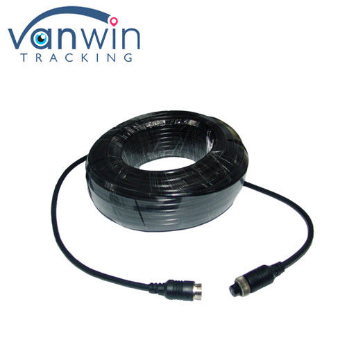 20m 항공 등급 GX12 4pin 남성에서 여성 후방 카메라 후방 카메라 DC 12V/24V 연결을 위한 확장 케이블
