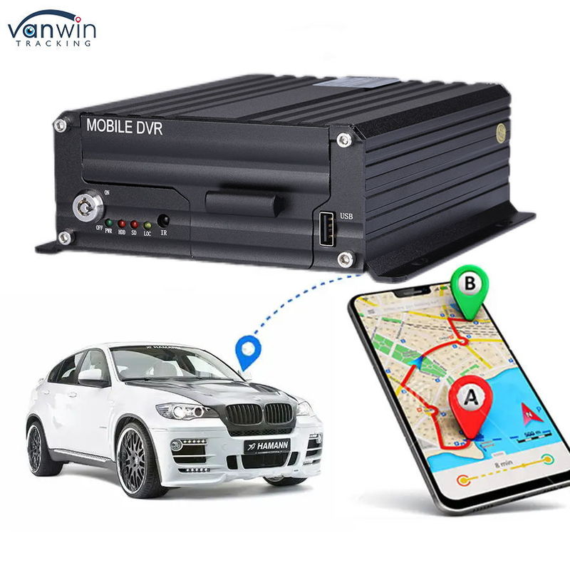 8 채널 3G GPS WIFI 모바일 DVR CanBus 지원 강력한 진동 방지 기술