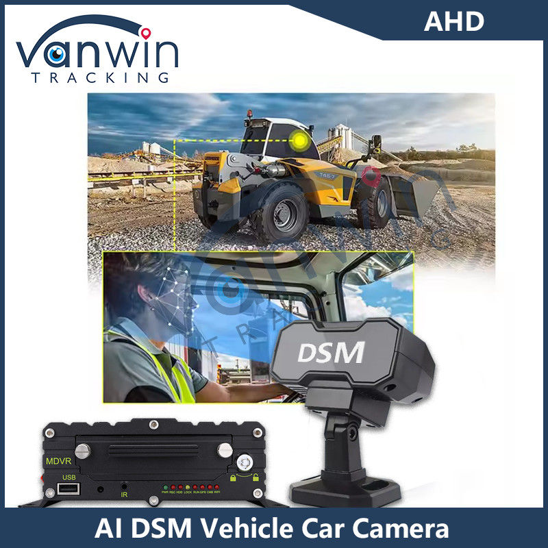 DMS 4G GPS 풀 HD 모니터링 트럭 피로 카메라 안티 수면 안전 재료 운전자