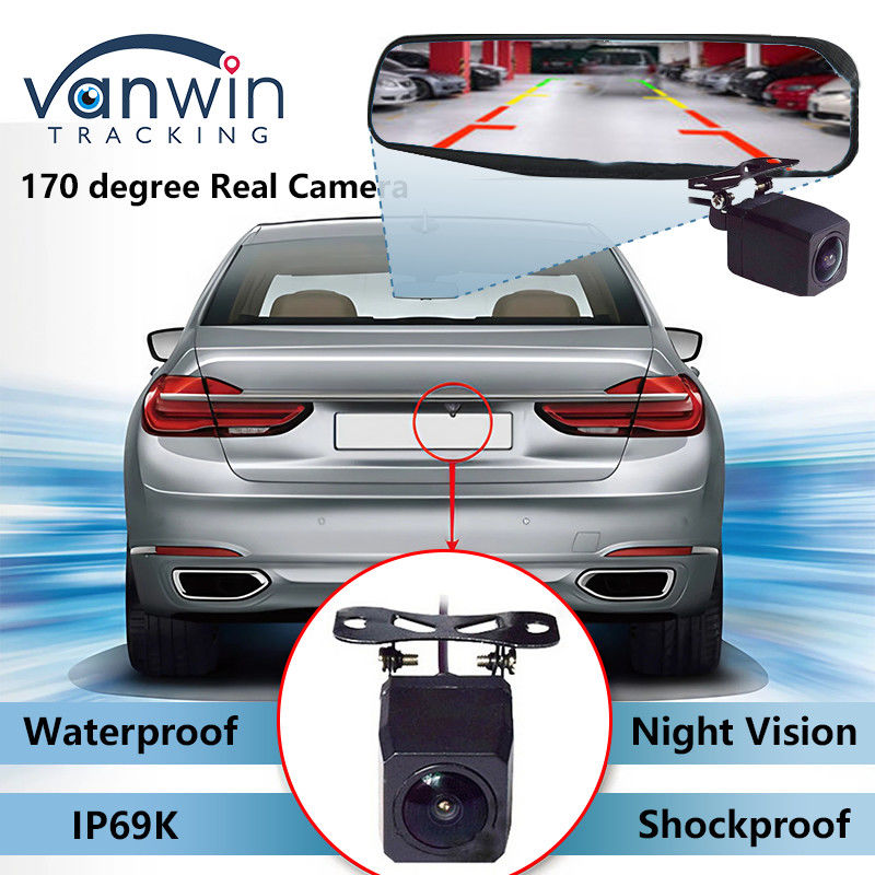 170도 IP69K 자동차 후면 카메라 풀 HD 야간 시야 CCD 자동차 후면 백업 카메라