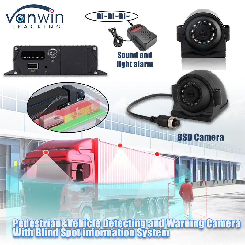 1080P AHD IP69K BSD AI 카메라 맹점 탐지 시스템