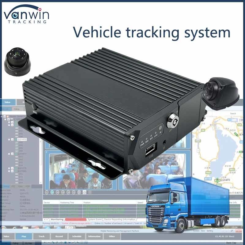 4CH 실시간 트럭 MDVR 디지털 타이어 압력 모니터 시스템 4G SD 1080P 차량 GPS 기능